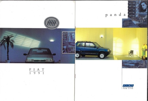 Fiat panda 1991 - 1991, brochure