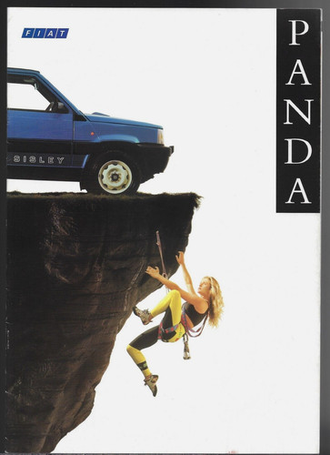 Fiat panda 1990 brochure - fiat,