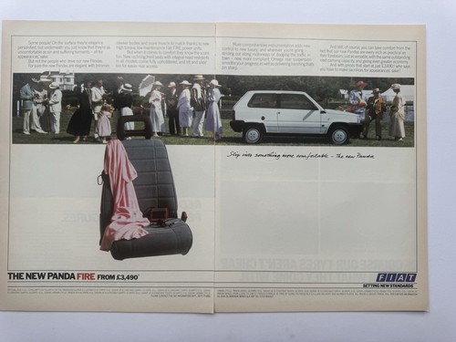 Original vintage fiat panda - vintage,