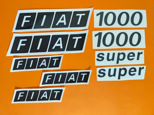 Adesivi decalcomanie fiat - ,